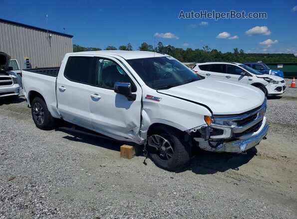 1GCUDDEDXNZ523926 2022 CHEVROLET SILVERADO White Przód prawy