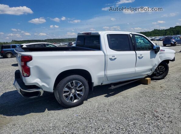 1GCUDDEDXNZ523926 2022 CHEVROLET SILVERADO White Tył prawy