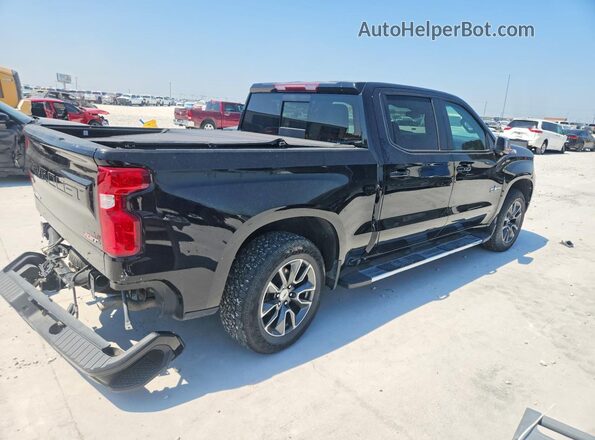 1GCUDEE81PZ262259 2023 CHEVROLET SILVERADO Black Tył prawy