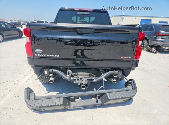 1GCUDEE81PZ262259 2023 CHEVROLET SILVERADO Black Widok z tyłu