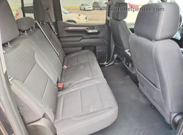 1GCUDEE84RZ320481 2024 CHEVROLET SILVERADO Black Widok tylnych siedzeń