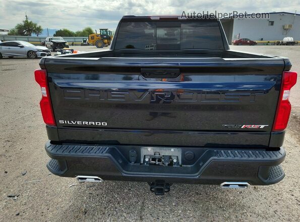 1GCUDEE84RZ320481 2024 CHEVROLET SILVERADO Black Widok z tyłu