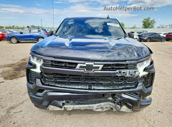 1GCUDEE84RZ320481 2024 CHEVROLET SILVERADO Black Widok z przodu