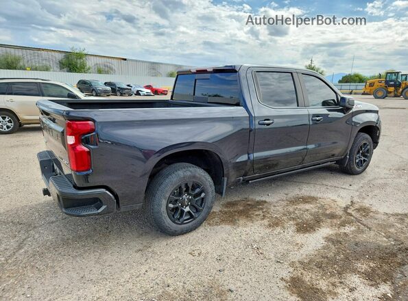 1GCUDEE84RZ320481 2024 CHEVROLET SILVERADO Black Tył prawy
