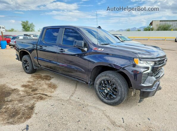 1GCUDEE84RZ320481 2024 CHEVROLET SILVERADO Black Przód prawy