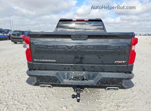 1GCUDEE8XPZ272031 2023 CHEVROLET SILVERADO Black უკანა ხედი