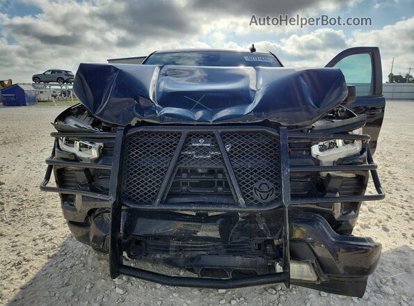 1GCUDEE8XPZ272031 2023 CHEVROLET SILVERADO Black უკანა სალონის ხედი