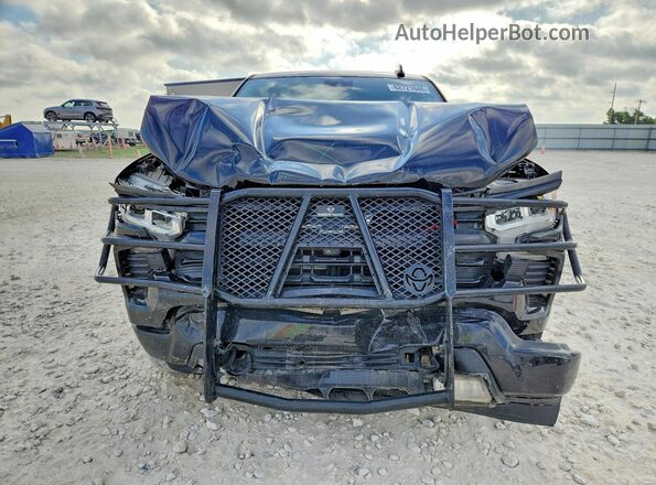 1GCUDEE8XPZ272031 2023 CHEVROLET SILVERADO Black წინა ხედი