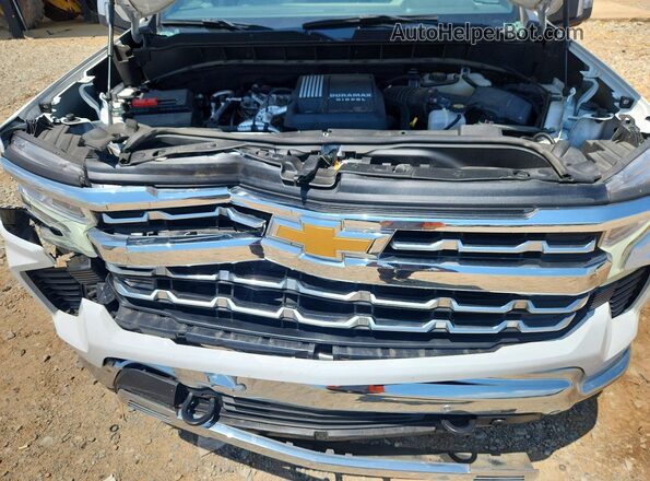 1GCUDGE88RZ352796 2024 CHEVROLET SILVERADO White Vista interior trasera