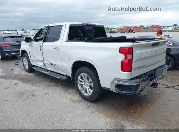 1GCUDGED0NZ532474 2022 CHEVROLET SILVERADO Белый Задняя левая четверть