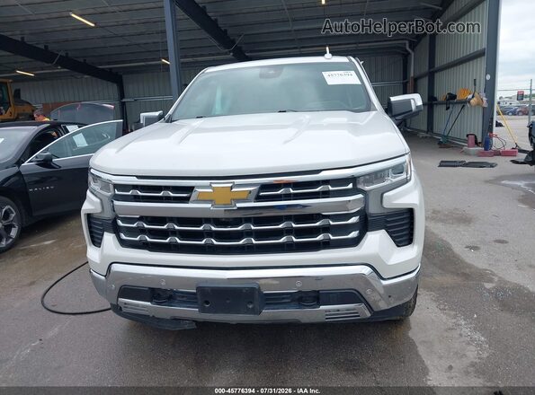 1GCUDGED0NZ532474 2022 CHEVROLET SILVERADO Белый Вид щитка приборов