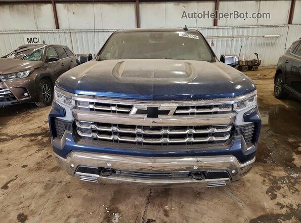 1GCUDGED0PZ228564 2023 CHEVROLET SILVERADO Синий Вид спереди