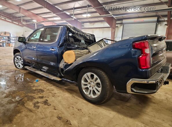 1GCUDGED0PZ228564 2023 CHEVROLET SILVERADO Синий Задняя левая четверть