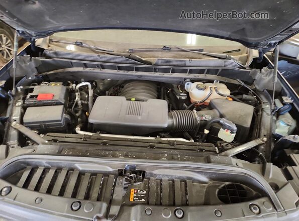 1GCUDGED0PZ228564 2023 CHEVROLET SILVERADO Синий Вид задней части салона