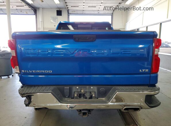 1GCUDGED4NZ544014 2022 CHEVROLET SILVERADO Blue Vista trasera