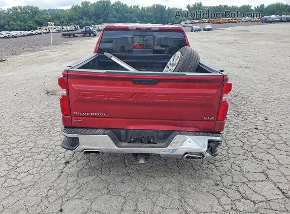 1GCUDGED5RZ151676 2024 CHEVROLET SILVERADO Red Widok z tyłu