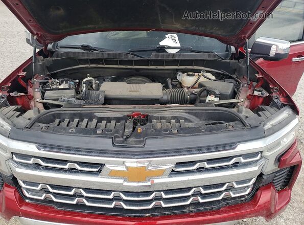 1GCUDGED5RZ151676 2024 CHEVROLET SILVERADO Red Widok wnętrza z tyłu