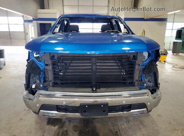 1GCUDGED9PZ156344 2023 CHEVROLET SILVERADO Синий Вид спереди