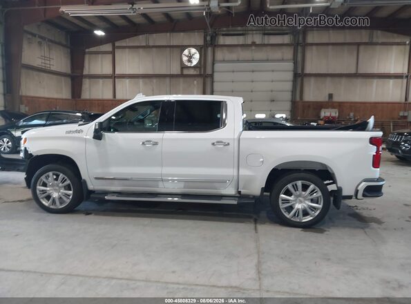 1GCUDJEL3NZ510196 2022 CHEVROLET SILVERADO White Widok wnętrza 360 stopni