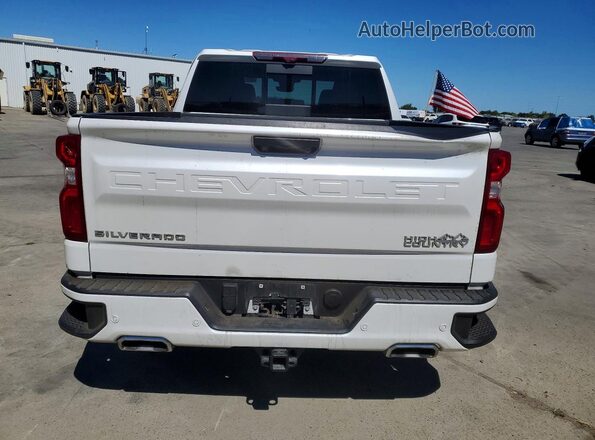 1GCUDJEL3RZ265437 2024 CHEVROLET SILVERADO White უკანა ხედი
