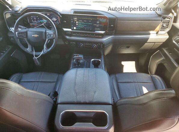 1GCUDJEL3RZ265437 2024 CHEVROLET SILVERADO White წინა პანელის ხედი