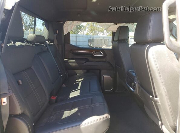 1GCUDJEL3RZ265437 2024 CHEVROLET SILVERADO White უკანა სავარძლების ხედი