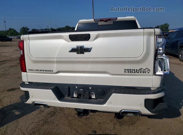 1GCUDJELXRZ295194 2024 CHEVROLET SILVERADO White Rear view