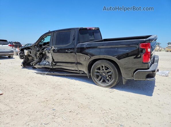 1GCUDJELXRZ330266 2024 CHEVROLET SILVERADO Black Rear left
