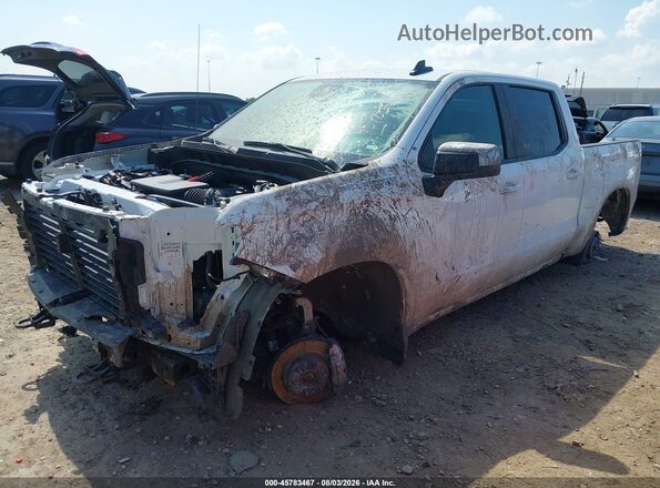 1GCUKDED6TZ181667 2026 CHEVROLET SILVERADO White Vista tres cuartos delantera izquierda
