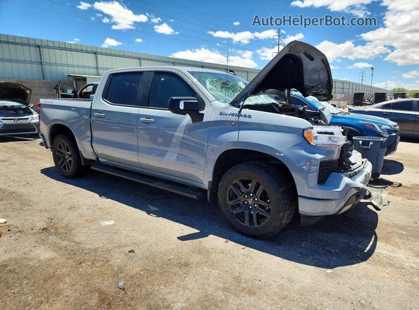 1GCUKEE8XSZ128025 2025 CHEVROLET SILVERADO Gray Delantero derecho