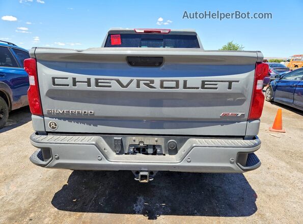 1GCUKEE8XSZ128025 2025 CHEVROLET SILVERADO Gray Vista trasera