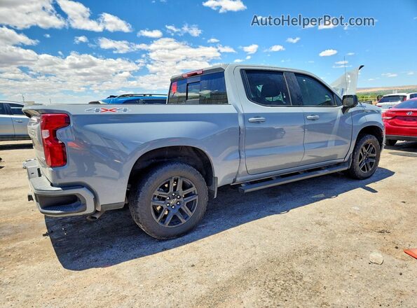 1GCUKEE8XSZ128025 2025 CHEVROLET SILVERADO Gray Trasero derecho