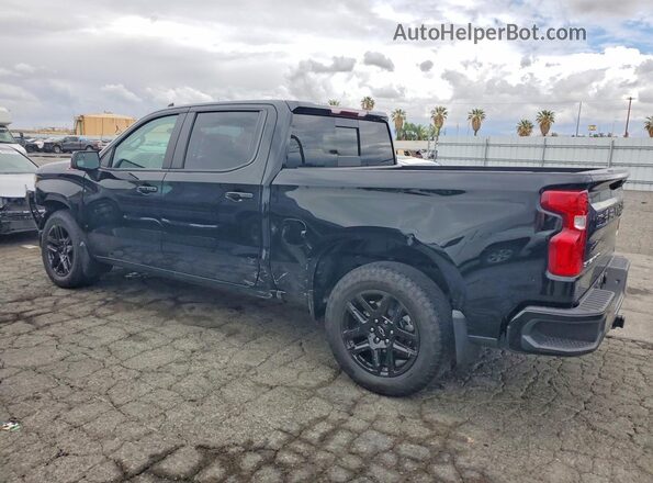 1GCUKEE8XSZ144984 2025 CHEVROLET SILVERADO Черный Задняя левая четверть