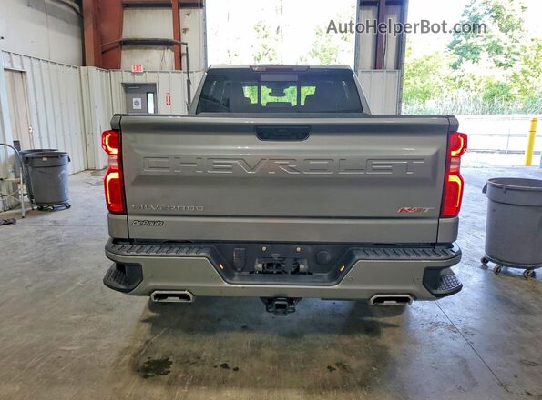 1GCUKEED1SZ163145 2025 CHEVROLET SILVERADO Charcoal Вид ззаду