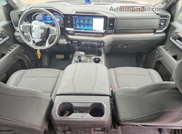 1GCUKEED5SZ321728 2025 CHEVROLET SILVERADO Maroon Widok deski rozdzielczej