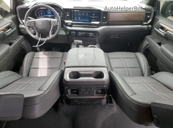 1GCUKJED9SZ229577 2025 CHEVROLET SILVERADO Black წინა პანელის ხედი