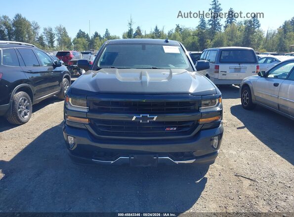 1GCUKREC0HF240077 2017 CHEVROLET SILVERADO Blue უკანა სალონის ხედი