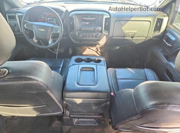 1GCUKREC0JF152085 2018 CHEVROLET SILVERADO White Вид панелі приладів