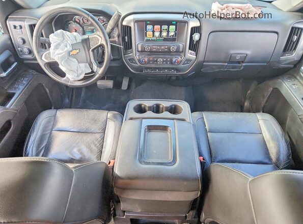 1GCUKREC2GF127634 2016 CHEVROLET SILVERADO Charcoal Вид панелі приладів