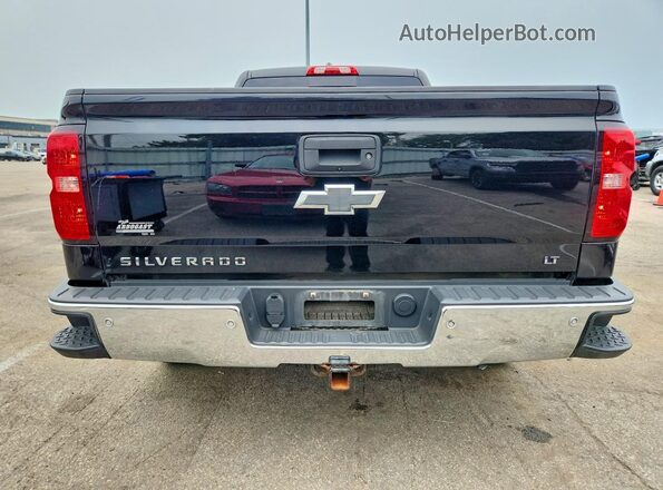 1GCUKREC4GF215407 2016 CHEVROLET SILVERADO Black Widok z tyłu