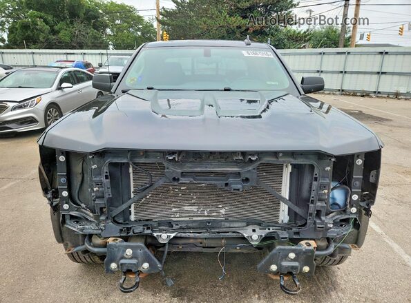 1GCUKREC4GF215407 2016 CHEVROLET SILVERADO Black Widok z przodu