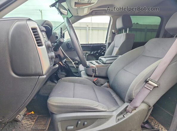 1GCUKREC7GF235814 2016 CHEVROLET SILVERADO Черный Вид салона спереди