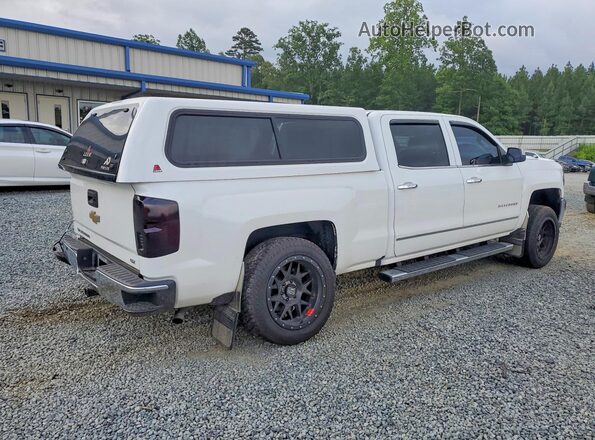 1GCUKSEC4HF108981 2017 CHEVROLET SILVERADO White Trasero derecho