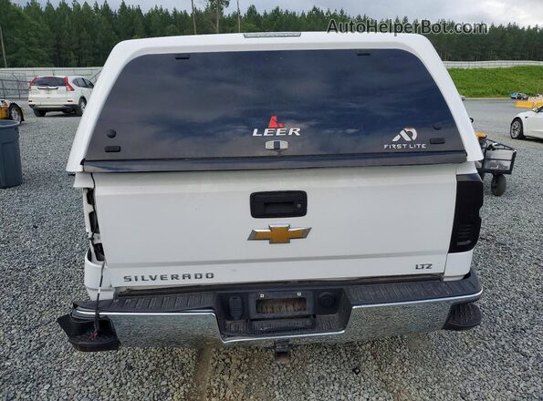 1GCUKSEC4HF108981 2017 CHEVROLET SILVERADO White Vista trasera