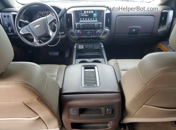 1GCUKSEC4HF108981 2017 CHEVROLET SILVERADO White Vista del salpicadero