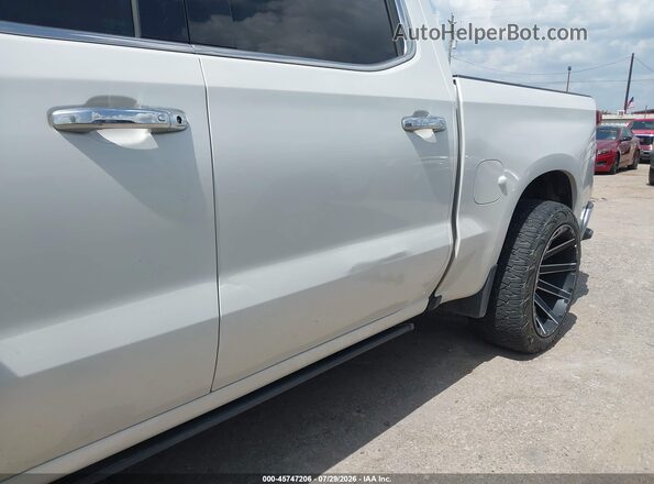 1GCUWEED8KZ123617 2019 CHEVROLET SILVERADO Белый Вид спереди
