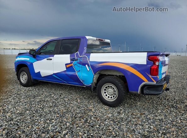 1GCUYAED1NZ214638 2022 CHEVROLET SILVERADO Белый Задняя левая четверть