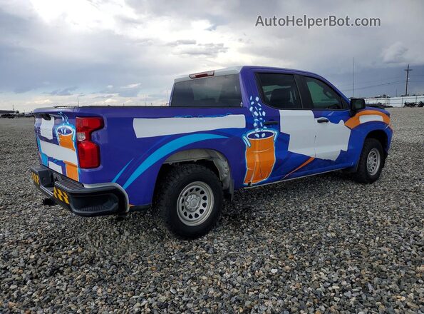 1GCUYAED1NZ214638 2022 CHEVROLET SILVERADO Белый Задняя правая четверть