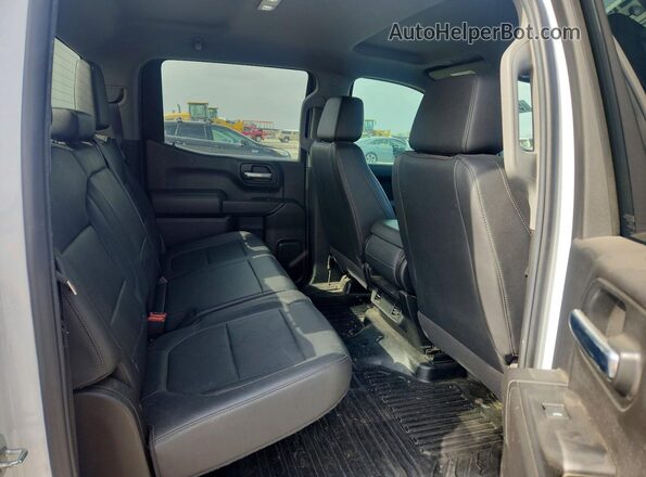 1GCUYAED1NZ214638 2022 CHEVROLET SILVERADO Белый Вид задних сидений