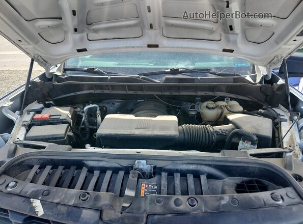 1GCUYAED1NZ214638 2022 CHEVROLET SILVERADO Белый Вид задней части салона